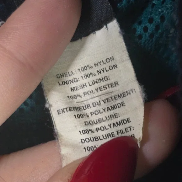 Patagonia Vintage Rain Jacket Women S Purple Nylon Gorpcore Hooded Windbreaker - Picture 5 of 7